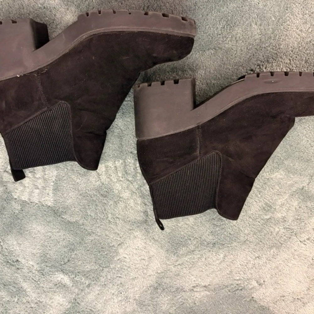 New Look Dark Heeled Boots